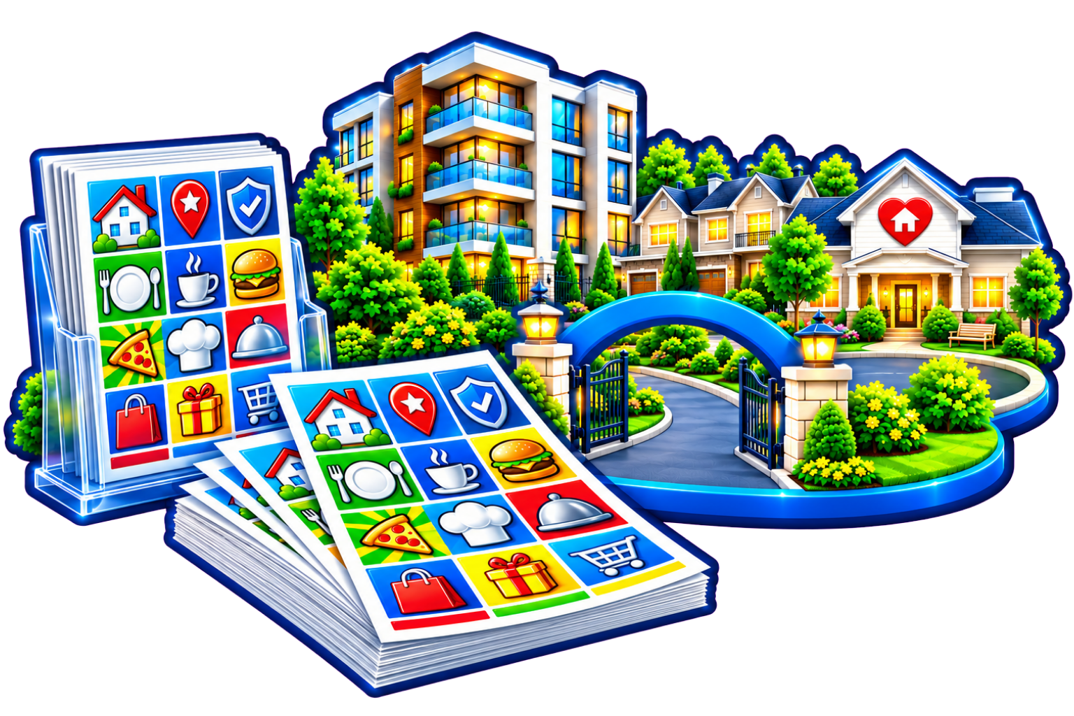 Mailers arriving at apartments, townhomes and senior living communities
