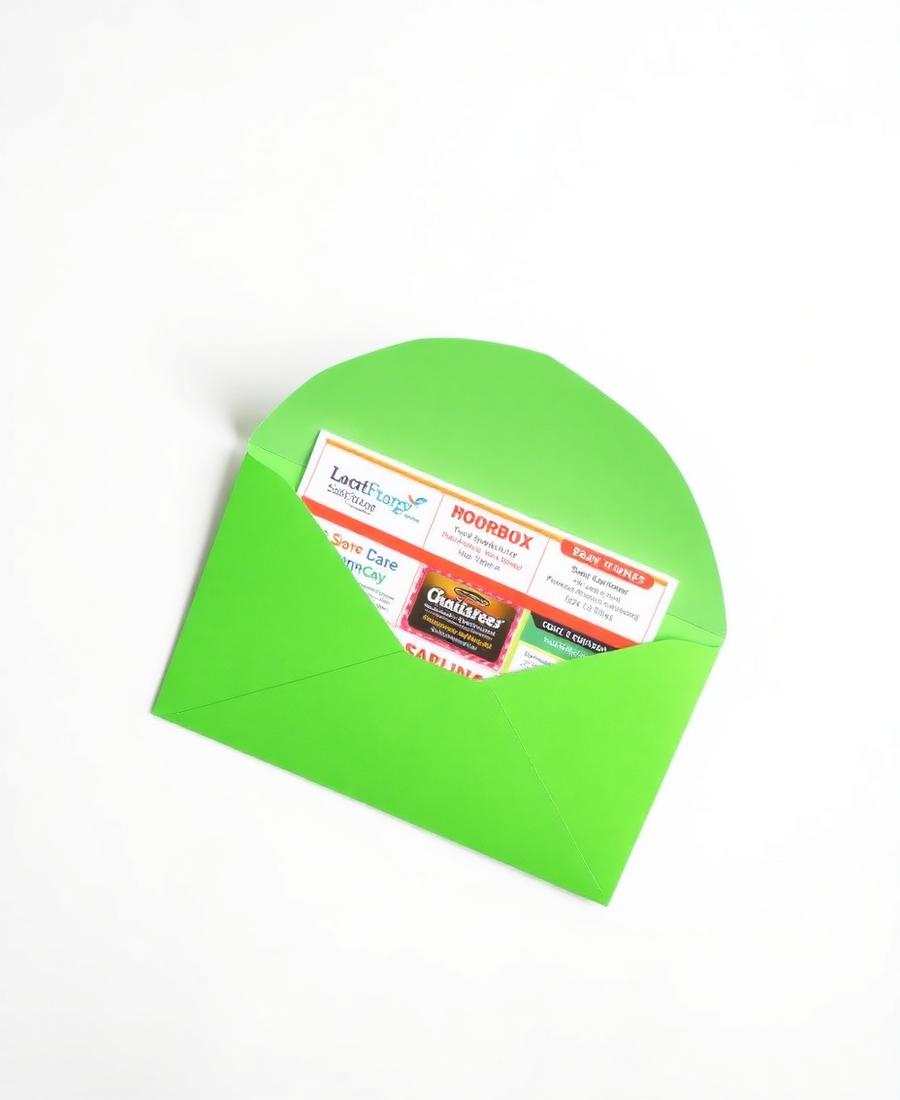 Money Mail Coupon Envelope